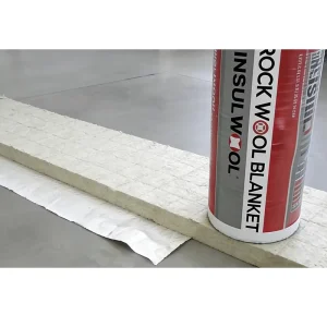 Mineral Basalt Rock Wool Roll Thermal Insulation Sound Absorption Eco-Friendly Fire Water Resistant ASTM Certified 5+