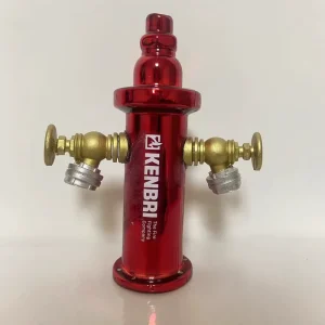 Mini Fire Hydrant Ornament Festive Red Decor for Christmas Party & Premium Business Gift for Safety Teams