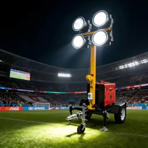 Mobile Emergency Lighting Silent Diesel Lighthouse