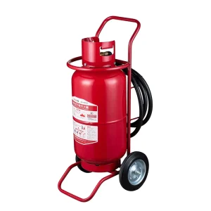 Mobile Trolley Fire Extinguisher Wheeled Fire Suppression Tool Emergency Fire Protection Device