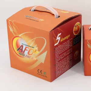 Model 10 Small 0.5kg Automatic Dry Powder Fire Fighting Fire Extinguisher Home Travel Item Steel Material