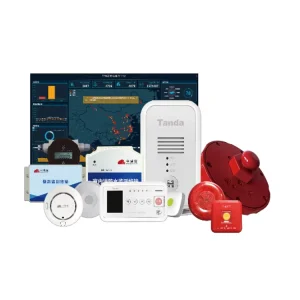Modern FDAS Smoke Detector WiFi Smart Fire Detection Alarm System with Wireless Technology