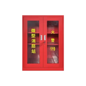 Modern Steel Eco Friendly Fire Storage Cabinet with Key Lock Security for Commercial Use in Hotels Apartments Hospitals Schools