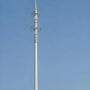 Modular Quick Install Lightning Tower 3-5 Days On-Site Anti-Corrosion 50m Protection Radius Hot Dip Galvanized ISO9001 Certified