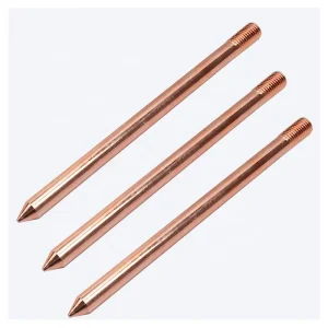 More Than 20 Years Experience Factory Round Wire High Strength Steel Ground Rod Copper Earth Rod Copper Coated Steel Rod