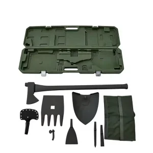 Multi Functional Forest Firefighting Rescue Tool Set for Wildfire Operations Rescue Tool Kit with Axe Shovel Attachments