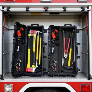 Multi functional Rescue & Demolition Kit for Firefighting Tool Set with Hard case Forcible Entry Tools