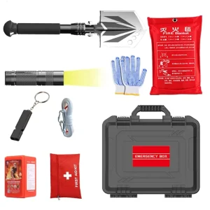 Multifunctional Professional Emergency Rescue Home Fire fighting Earthquake Outdoor Survival Kit Set