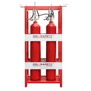 N2 Cylinder Pressurised Water Mist Fire Protection System for Industrial Control Rooms