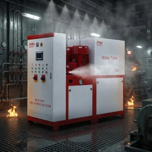 NFPA High Pressure HI fog Water Mist Fire Suppression System for Ship Engine Pump Rooms Tunnel Equipment