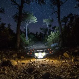 NIACONN TD 003 1000 Lumen Waterproof USB Rechargeable Emergency Headlamp Flashlight