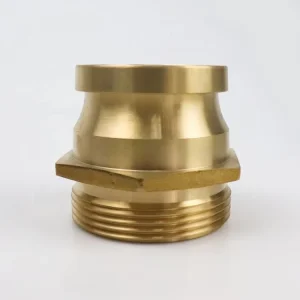 NPT Male Thread BS336 Adaptor for Fire Fighting Equipment Brass Fire Hydrant Adaptor