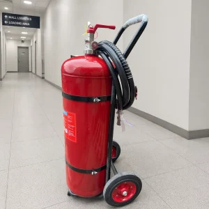 National Standard Dry Powder TROLLEY Fire Extinguisher For School And Commercial Use Fire Fighting Equipment