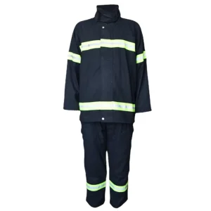 Navy Blue Firefighter Equipment Fireproof Bunker Gears GA10 Standard Level D Protection TPP 28cal cm3