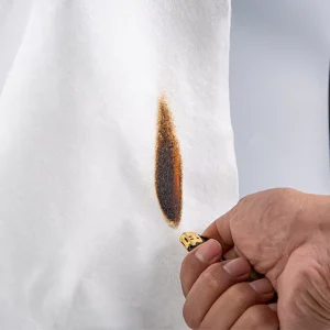 Needle Punched Flame Retardant Fabric Fireproof Nonwoven for Bedding Cushions & Padding