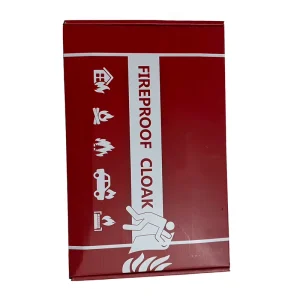 New Design Household Fire Fighting Insulation Emergency Survival Safety Blanket Hooded Fire Escape Capes Suit Fireproof Cloak