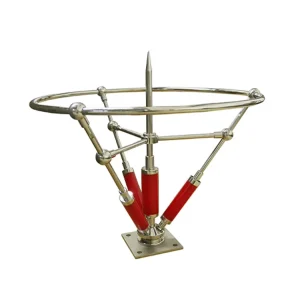 New Design Solar Energy System Transmission Line Stainless Steel Advanced Discharge Lightning Rod Arrester