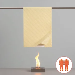 Nomex Fabric Aramid Lining Flame Retardant Membrane Waterproof Breathable Anti Static Oilproof EN469 Certified Firefighter