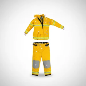 Nomex IIIA Material Firefighter Turnout Gear NFPA 1971 Standard Fireman Bunker Suit Safety Protection
