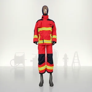Nomex Iiia Fabric En469 Standard Fireman Suit Firefighter Turnout Gear Structural Firefighting Apparel