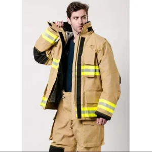 Nomex Turnout Gear Fire Fighters Uniforms and Trousers Firefighter Clothing MED Fire Suit