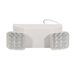 Non-Maintained LED Emergency Twin Spot Light Fire Fighting Emergency Light With Rechargeable Battery Indicator and Test Button