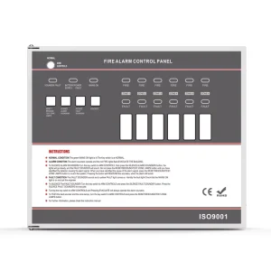 Non addressable AC 110V 220V Power Supply Conventional 6 Zone Fire Alarm Control Panel
