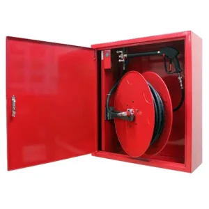 OEM Custom Fire Extinguisher Cabinet Fire Hose Reel Cabinet Wall Mounted Fire Safety Storage Firefighting Equipment