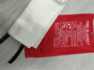 OEM Custom Logo Heat Resistant Fiberglass Mesh Cloth Fire Blanket Alkali Free for Promotional Safety Kit Gifts
