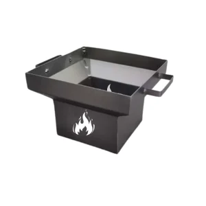 OEM Custom Logo Modern Metal Fire Pit for Canada Durable Wood Burning Firepit for Garden Camping Fuel Charcoal 25x25x25cm