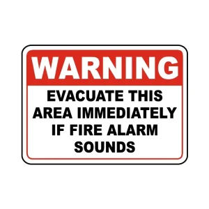 OEM Custom Printed Aluminum Stop Sign Video Sign Warning Safety Sign for Security