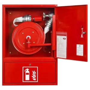 OEM Custom Single Double Door Fire Extinguisher and Fire Hose Reel Cabinet Wall Mount Fire Fighting Equipment