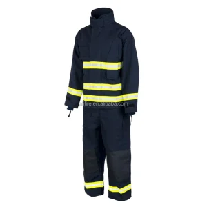 OEM EN469 Certified Nomex IIIA Aramid Structural Turnout Gear Firefighter Fire Fighting Clothing Detachable Design Ati fire