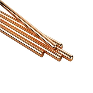 OEM High Performance Copper Bonded Steel Earthing Rod Cost Effective Solution for Electric Power Electrical Equipment