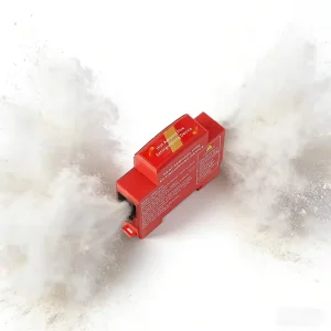 OEM New Type Aerosol Fire Extinguisher for Switchgear and Photovoltaic Combiner Box 10g 20g 30g Rail Mounted Fire Extinguisher