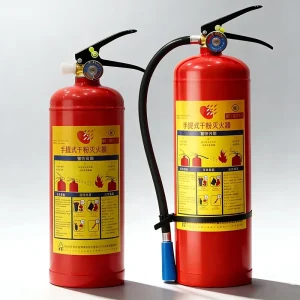 OEM ODM 1kg 4kg Dry Powder Red Fire Extinguisher for Commercial Kitchen Customized Professional