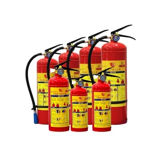 OEM ODM Support CCC Certified Portable Carbon Steel 1/2/3/4/5/6/8kg Fire Stop Extinguisher for Home Office Vehicle Use