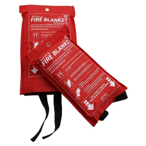 OEM PVC Packaging Made of 100% Glass Fiber Emergency Fire Retardant Blanket Flannel Fire Extinguisher Fire Blanket