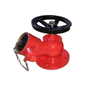 Oblique Fire Hydrant Valve With Flange End