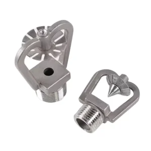 Open Type Brass Middle Speed Water Mist Nozzle 15 20mm Fire Fighting Equipment Accessory