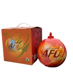 Orange Portable Fire Extinguisher Ball Safety Fire Fighting AFO