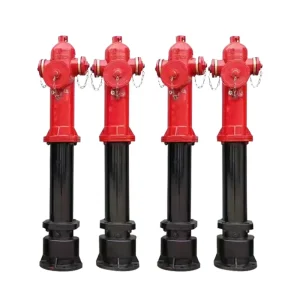 Outdoor Above Ground Anti Collision Anti Freezing Fire Hydrant with Pressure Regulating Durable Firefighting Equipment Accessory
