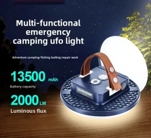 Outdoor Camping Light Rechargeable Emergency Light Outdoor Camping Lamp Portable Camping Light with Ultra long Battery Life