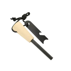 Outdoor Camping Portable Self rescue Multifunctional Fire Tool Fire Stick With Wooden Handle