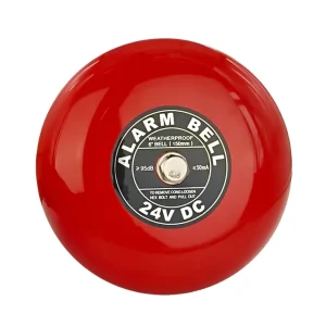 Outdoor Display 6 Inch Round Motorize Fire Alarm System Siren 12V 24V Loud Sound