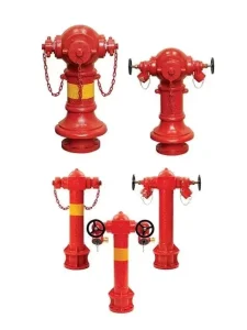 Outdoor Fire Hydrant Above Ground Fire Hydrant for Urban Fire Safety