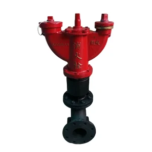 Outdoor Fire Hydrant Pillar Firefighting Equipment Accessories Carbon Steel 1.6Mpa Pressure 1 Year Warranty