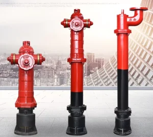 Outdoor Ground Anti collision Freeze proof Fire Hydrant With Pressure Regulation Durable Fire Fighting Equipment Accessories