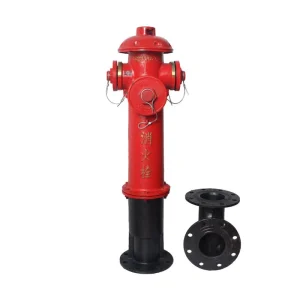 Outdoor Ground Pillar Fire Hydrant 250PSI High Pressure Cast Iron Fire Plug Fire Fighting Safety Equipment