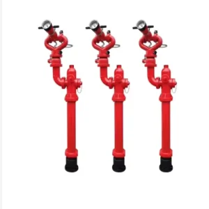 Outdoor Manual Fire Monitor Hydrant System Water Cannon for Petrochemical Plants Oil Depots Jetties Reliable Fire Equipment